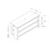 Monarch Specialties Tv Stand, 42 Inch, Console, Storage Shelves, Living Room, Bedroom, Laminate, Brown I 2554 - alternate 3